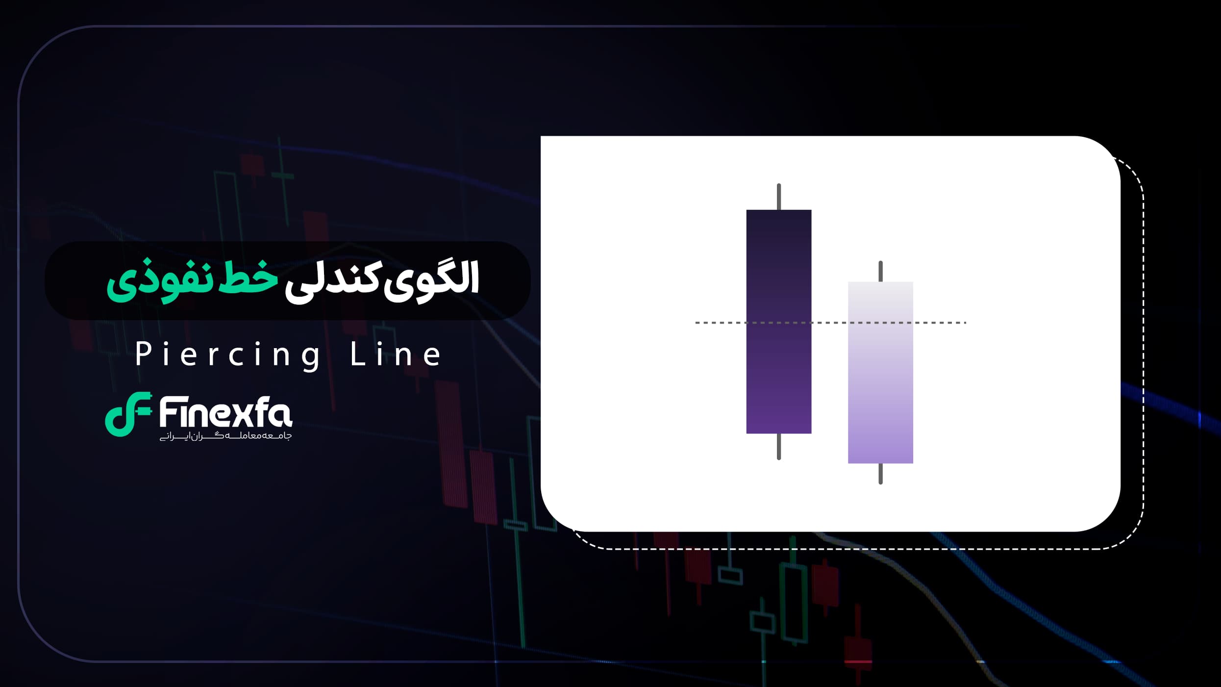 الگوی خط نفوذی (Piercing Line) / راهنمای کامل ترید